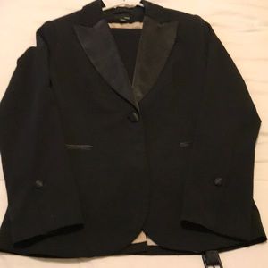 Women’s Black Tuxedo Inspired Pant Suit